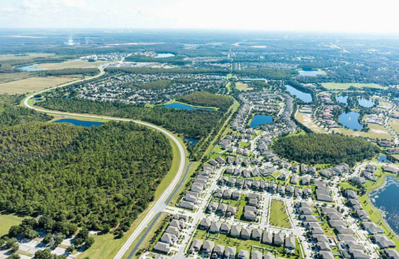 outdoor activites at Lake Nona Medical City is a 650-acre trails and park